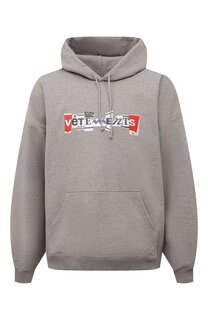 Хлопковое худи VETEMENTS