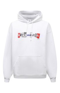 Хлопковое худи VETEMENTS