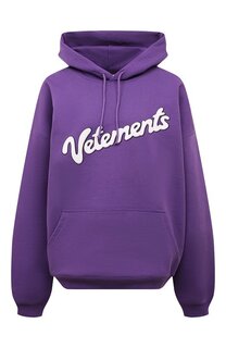 Хлопковое худи VETEMENTS