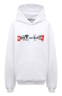 Хлопковое худи VETEMENTS