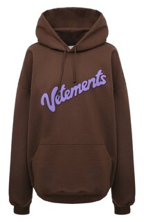 Хлопковое худи VETEMENTS