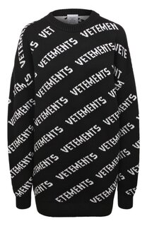 Шерстяной свитер VETEMENTS