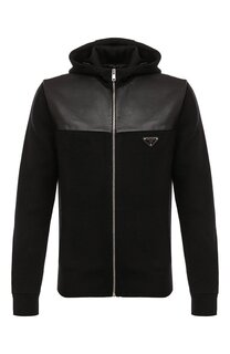 Кардиган из шерсти и кашемира Prada