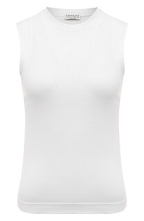 Хлопковый топ Brunello Cucinelli