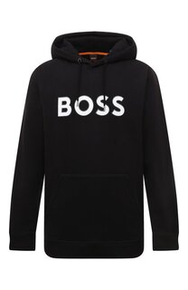 Хлопковое худи BOSS Orange