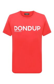 Хлопковая футболка Dondup