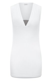 Хлопковый топ Brunello Cucinelli