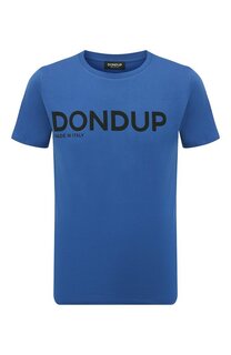 Хлопковая футболка Dondup