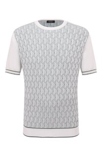 Джемпер из шелка и хлопка Stefano Ricci