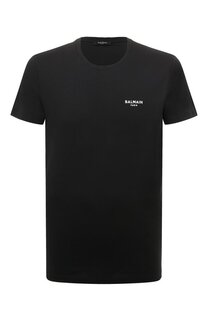 Хлопковая футболка Balmain