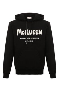Хлопковое худи Alexander McQueen