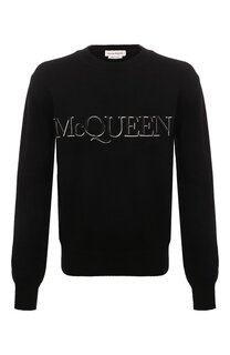 Хлопковый свитер Alexander McQueen