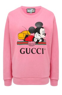 Хлопковый свитшот Disney x Gucci Gucci