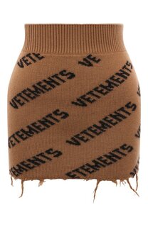 Шерстяная юбка VETEMENTS