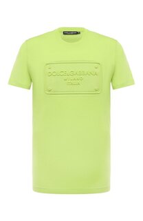 Хлопковая футболка Dolce & Gabbana
