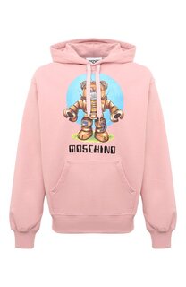 Хлопковое худи Moschino