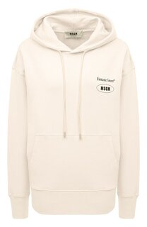 Хлопковое худи MSGM
