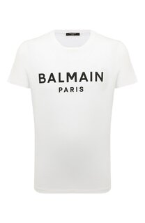 Хлопковая футболка Balmain