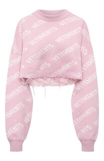 Шерстяной свитер VETEMENTS