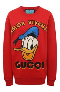 Хлопковый свитшот Disney x Gucci Gucci