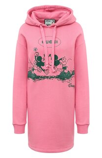 Хлопковое платье Disney x Gucci Gucci