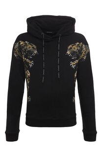 Хлопковое худи Roberto Cavalli