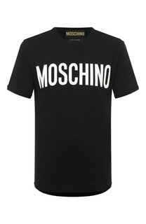Хлопковая футболка Moschino