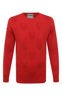 Хлопковый джемпер Moschino