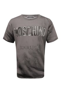 Хлопковая футболка Moschino