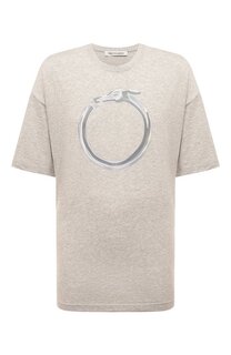 Хлопковая футболка Trussardi