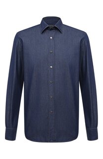 Хлопковая рубашка Stefano Ricci