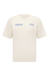 Хлопковая футболка Heron Preston