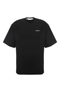 Хлопковая футболка Off-White
