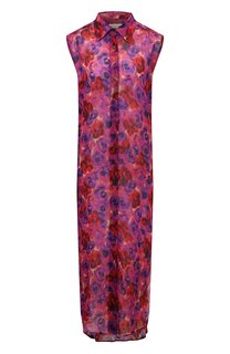 Платье из вискозы Dries Van Noten