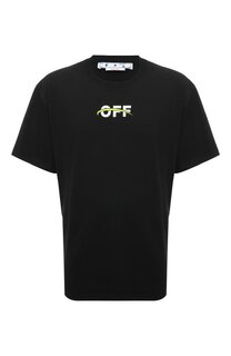 Хлопковая футболка Off-White
