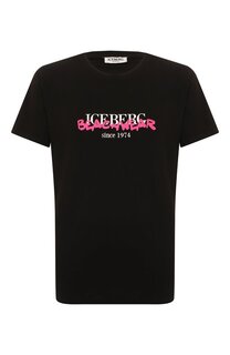Хлопковая футболка Iceberg