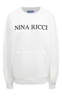 Хлопковый свитшот Nina Ricci