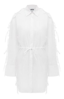 Хлопковое платье MSGM