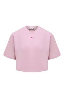 Хлопковая футболка Off-White