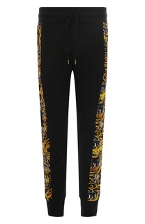 Хлопковые джоггеры Versace Jeans Couture