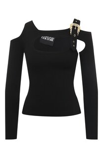 Хлопковый топ Versace Jeans Couture