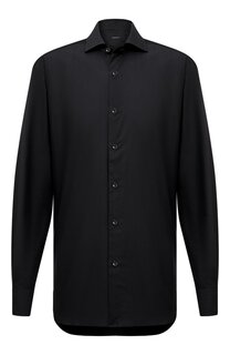 Рубашка изо льна и хлопка Sartorio