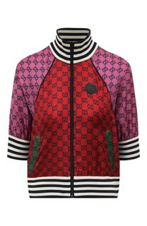 Шелковый бомбер Gucci