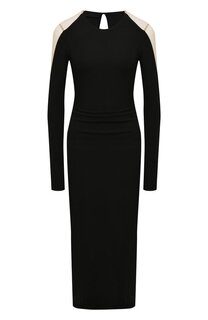 Платье из вискозы Helmut Lang