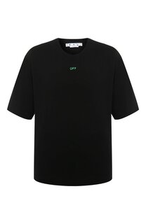 Хлопковая футболка Off-White