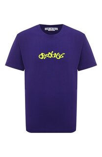 Хлопковая футболка Off-White