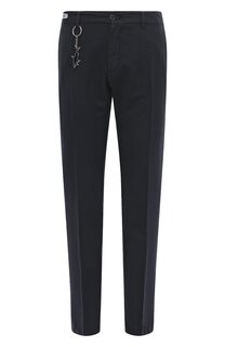 Брюки из хлопка и льна Paul&Shark