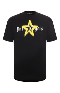 Хлопковая футболка Palm Angels