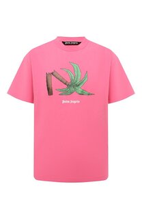 Хлопковая футболка Palm Angels