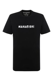 Хлопковая футболка Maharishi